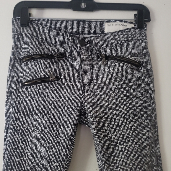 Rag & Bone Linton Zip Jeans - Picture 5 of 10
